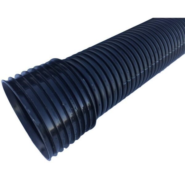 Dräneringsrör PP ID 250mm L-6m med muff SN8 220gr slits