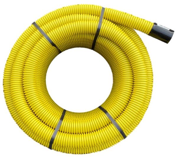 Kabelslang KZ Gul 110mm L-50m
