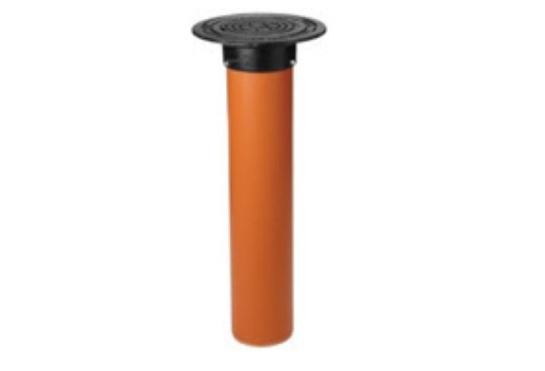 Rensbrunnsbetäckning kompl. 200/160 Rund tät Skruvlåst, B125. L= 800mm