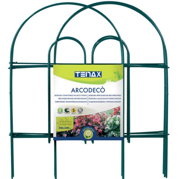 Dekorativ spaljé Arcodecò, 0,46x2,5m, grön