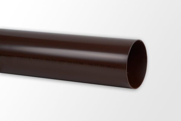 Stuprör 100 x 4000mm Karolina PVC Brun