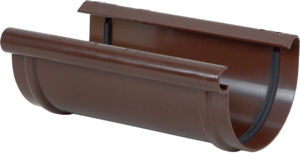 Rännskarv 125mm Karolina PVC Röd