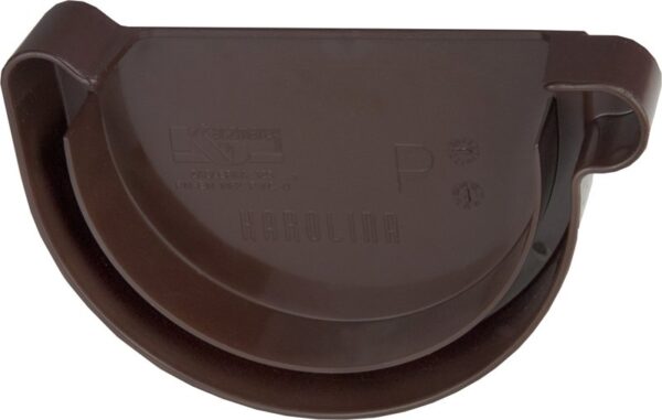 Ränngavel 125mm Karolina PVC Brun Höger
