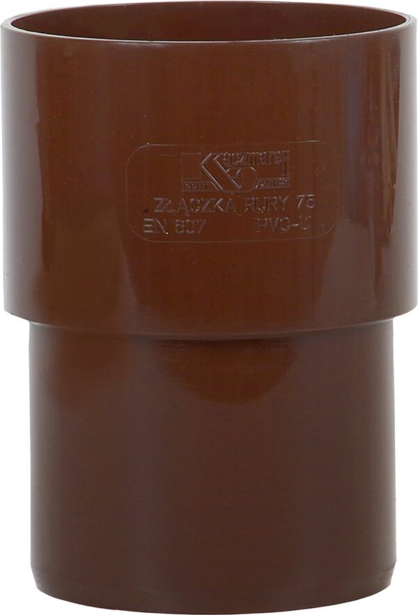 Stuprörsmuff 75mm Karolina PVC Vit