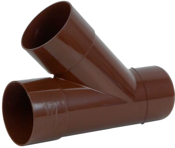 Grenrör för stuprör 100/100 x 67gr Karolina PVC Tegelröd