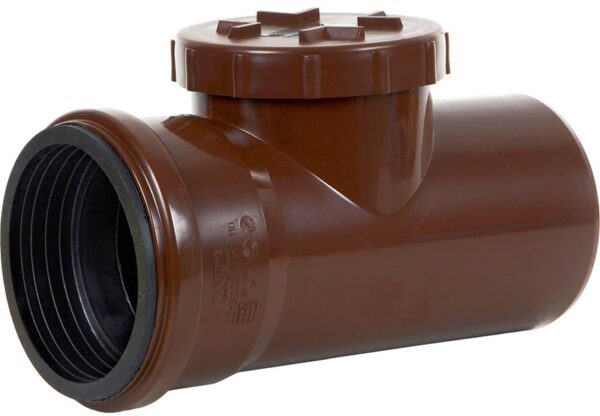 Rensrör 75mm Karolina PVC med sil Vit
