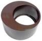 Förminskning 110/75mm Karolina PVC Svart