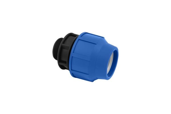 Plastkoppling övergång 63 - 2" utv. gga