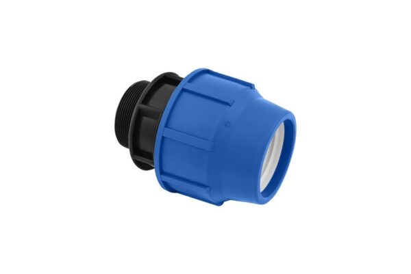 Plastkoppling övergång 75 - 2½" utv. gga
