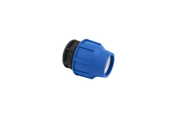 Plastkoppling ändhuv 50