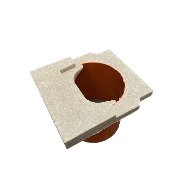 Gavel SELF 100x90mm med utlopp