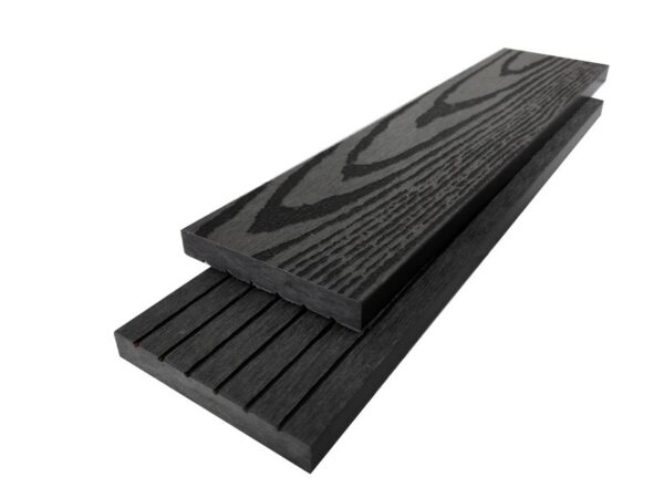 Bamboodeck Listtäckning 97x11 x 2900mm Grå Trämönstrad slät