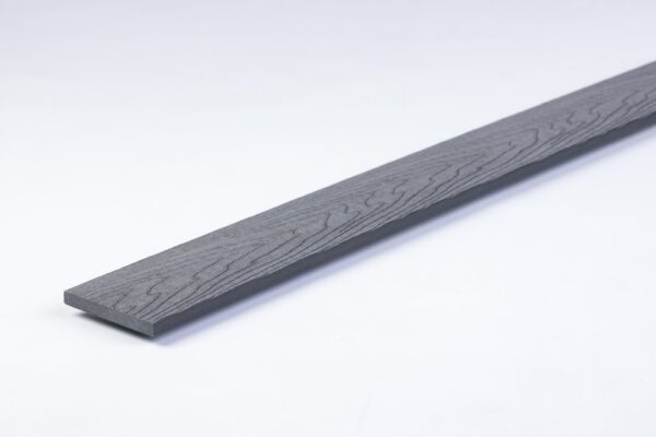 Bamboodeck Embossed Listtäckning 97x11 x 2900mm Grå Grov Trästruktur