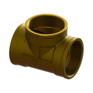T-stycke Heatpex Likformigt Dimension T50